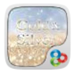 gold and silver android application logo